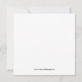 Abend in Manhattan - Custom Invite Einladung (Rückseite)