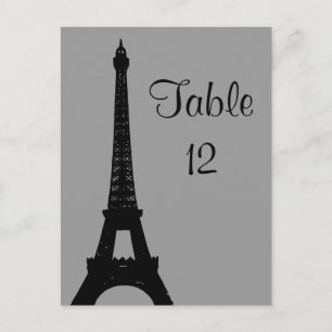 Abend in Paris Tischnummer