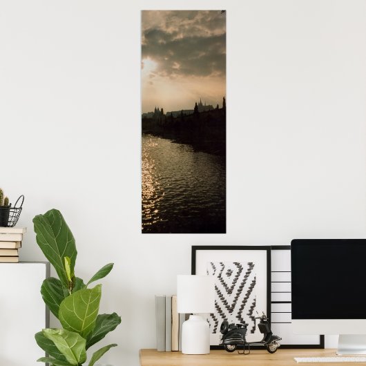 Abend in Prag Poster (Heimbüro)