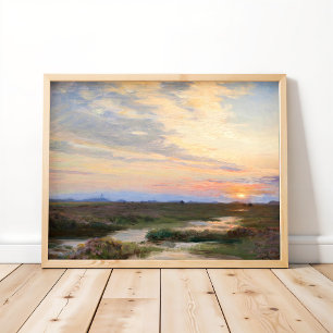 Abend in Skagen von P.S. Krøyer, Art Poster