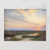 Abend in Skagen von P.S. Krøyer, Art Postkarte (Vorderseite)