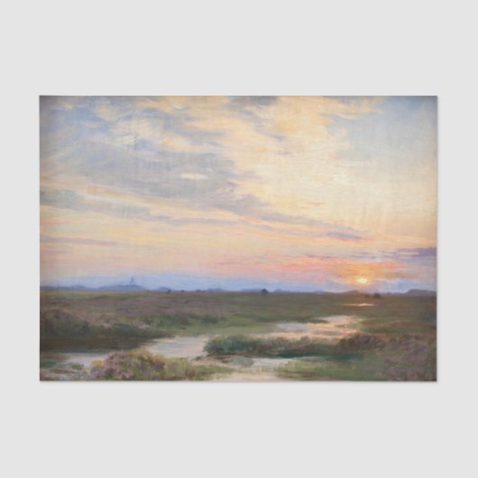 Abend in Skagen von P.S. Krøyer, Art Seidenpapier (Vorderseite)