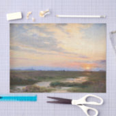 Abend in Skagen von P.S. Krøyer, Art Seidenpapier (Handwerk)