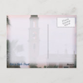 Abend Jaffa, Israel Postkarte (Rückseite)