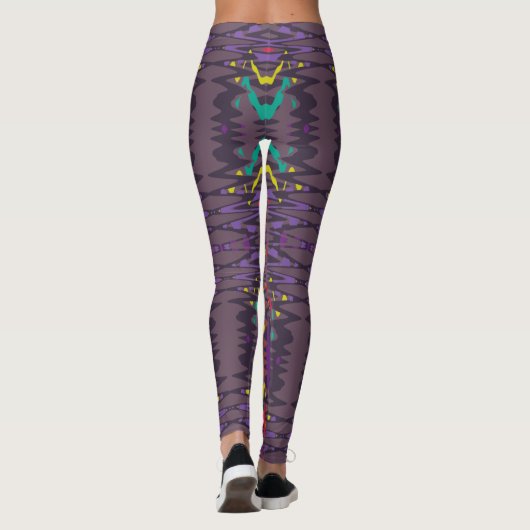 Abend Jazz Leggings (Rückseite)