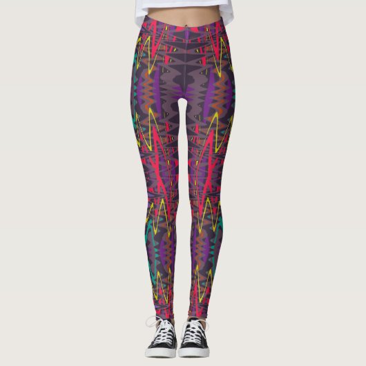 Abend Jazz Leggings (Vorderseite)