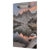 Abend Kearsarge Pinnacles-Reflexionen Klemmbrett (Links)