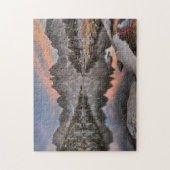 Abend Kearsarge Pinnacles-Reflexionen Puzzle (Vertikal)