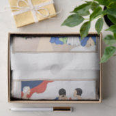 Abend-Kleider (1932) Vintage Mode Seidenpapier (Geschenk)
