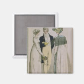 Abend-Kleider Magnet (Vorderseite/Rückseite)
