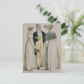 Abend-Kleider Postkarte (Stehend Vorderseite)