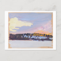 Abend Landscape, Akseli Gallen-Kallela, Kunstkunst