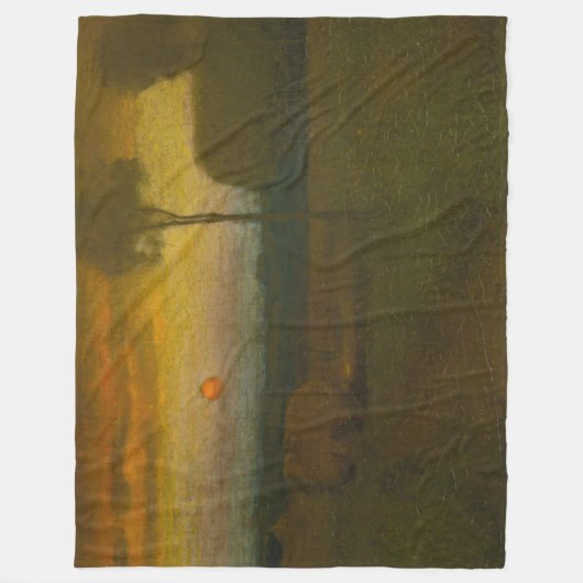 Abend Landscape by George Inness (1889) Fleecedecke (Vorderseite)