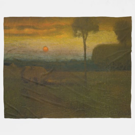 Abend Landscape by George Inness (1889) Fleecedecke (Vorderseite (Horizontal))