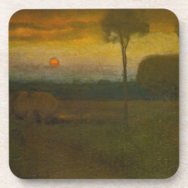 Abend Landscape by George Inness (1889) Getränkeuntersetzer