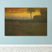 Abend Landscape by George Inness (1889) Leinwanddruck (Insitu (Holzboden))