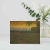 Abend Landscape by George Inness (1889) Postkarte (Stehend Vorderseite)