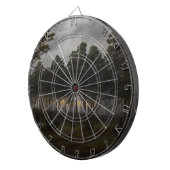 Abend Landscape (von Caspar David Friedrich) Dartscheibe (Vorderseite rechts)