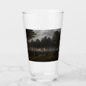 Abend Landscape (von Caspar David Friedrich) Glas (Vorderseite)