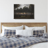 Abend Landscape (von Caspar David Friedrich) Leinwanddruck (Insitu (Schlafzimmer))