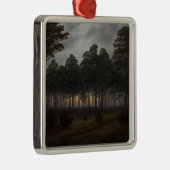 Abend Landscape (von Caspar David Friedrich) Ornament Aus Metall (Rechts)