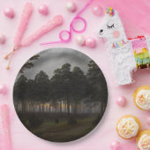 Abend Landscape (von Caspar David Friedrich) Pappteller (Party)