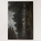 Abend Landscape (von Caspar David Friedrich) Puzzle (Vertikal)