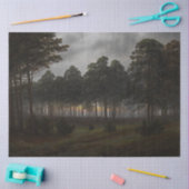 Abend Landscape (von Caspar David Friedrich) Seidenpapier (Basteln)