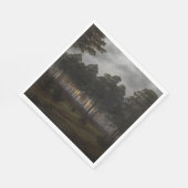 Abend Landscape (von Caspar David Friedrich) Serviette (Ecke)