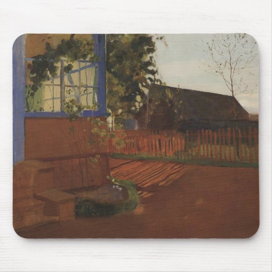 Abend Landscape (von Konstantin Somov) Mousepad (Vorne)