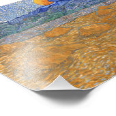 Abend Landschaft mit aufstrebendem Mond von Van Go Fotodruck (Ecke)