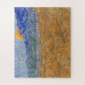 Abend Landschaft mit aufstrebendem Mond von Van Go Puzzle (Vertikal)