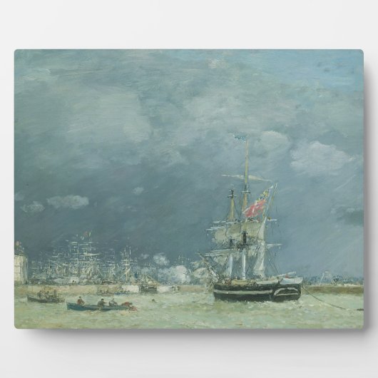 Abend, Le Havre, 1866 (Öl auf Leinwand) Fotoplatte (Vorderseite)