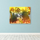 Abend Leinwanddruck (Insitu (Holzboden))