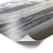 Abend Light Fistral Beach Newquay Cornwall Vereini Fotodruck (Ecke)