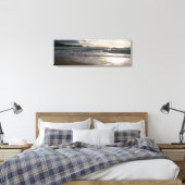Abend Light Fistral Beach Newquay Cornwall Vereini Leinwanddruck (Insitu (Schlafzimmer))