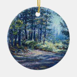 "Abend Light On the Trail" Ornament