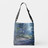 "Abend Light On the Trail" Tote Bag Tragetaschen Mit Langen Trägern (Rückseite)
