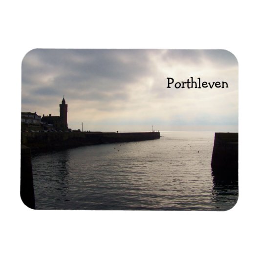 Abend Light Porthleven Cornwall England Magnet (Horizontal)