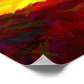 Abend Light Print Poster (Ecke)