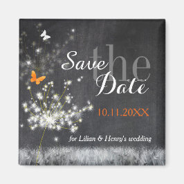 Abend-Lüster Hochzeitssache Datum speichern Magnet