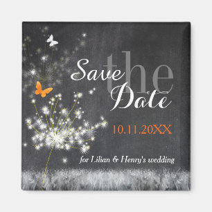 Abend-Lüster Hochzeitssache Datum speichern Magnet