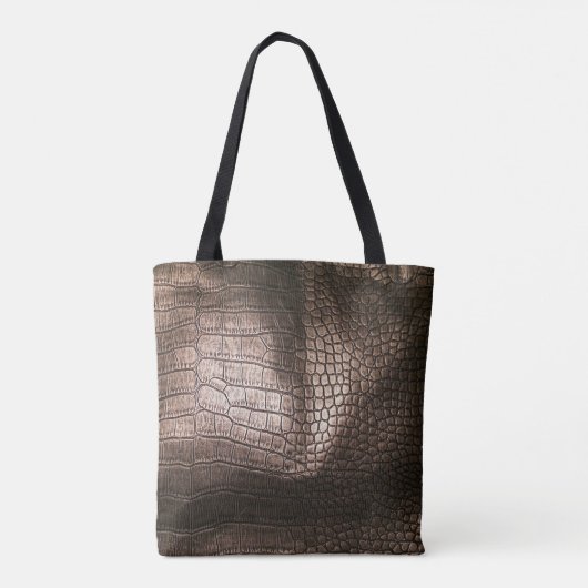 Abend Luxe: Leather Textured Sophistication Tasche (Rückseite)
