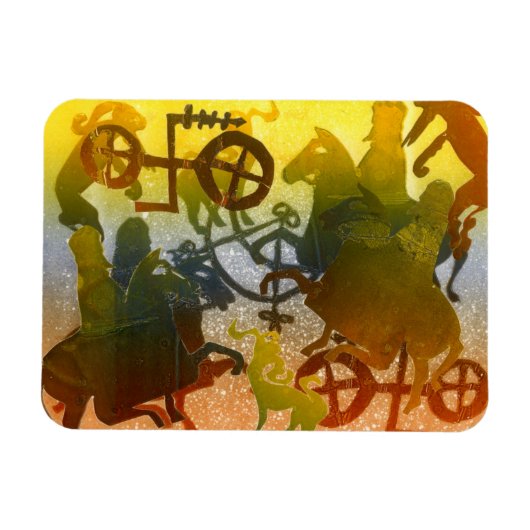 Abend Magnet (Horizontal)