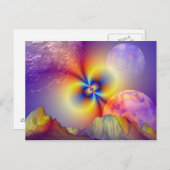 Abend Mystique1 Postkarte (Vorne/Hinten)