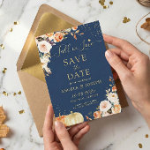 Abend Night Herbst in Liebe Herbstblumenhochzeit Save The Date