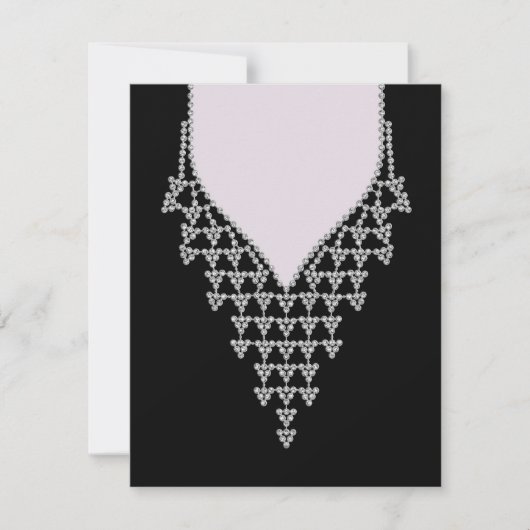 Abend Out Serie 7 Einladungen für die letzte Nacht (Vorderseite)