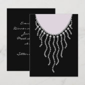 Abend Out Series 9 Einladungen für die letzte Nach (Vorne/Hinten)