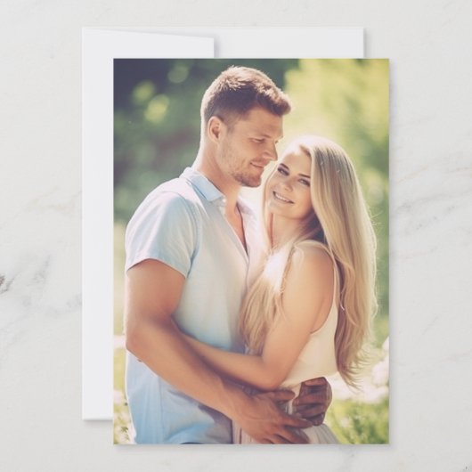 Abend-Partei für den Wald Einladung (Rückseite)