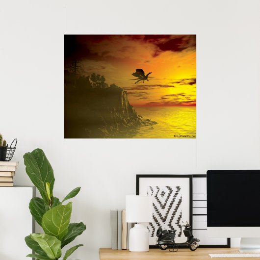 Abend Poster (Heimbüro)